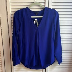 J. Crew Blue Blouse